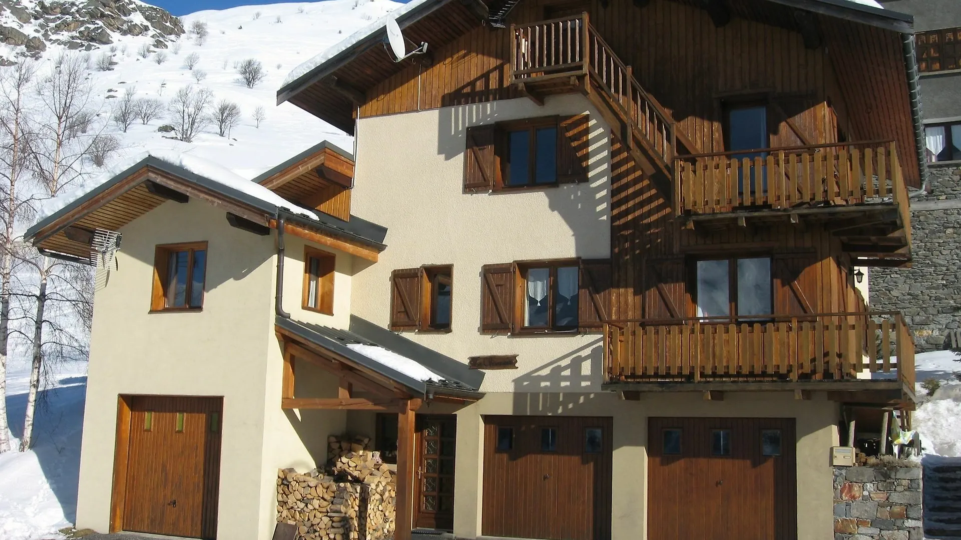 Chamois A Modern, 2-Bedroom Apartment In The Alps With Terrace Les Men Saint-Martin-de-Belleville