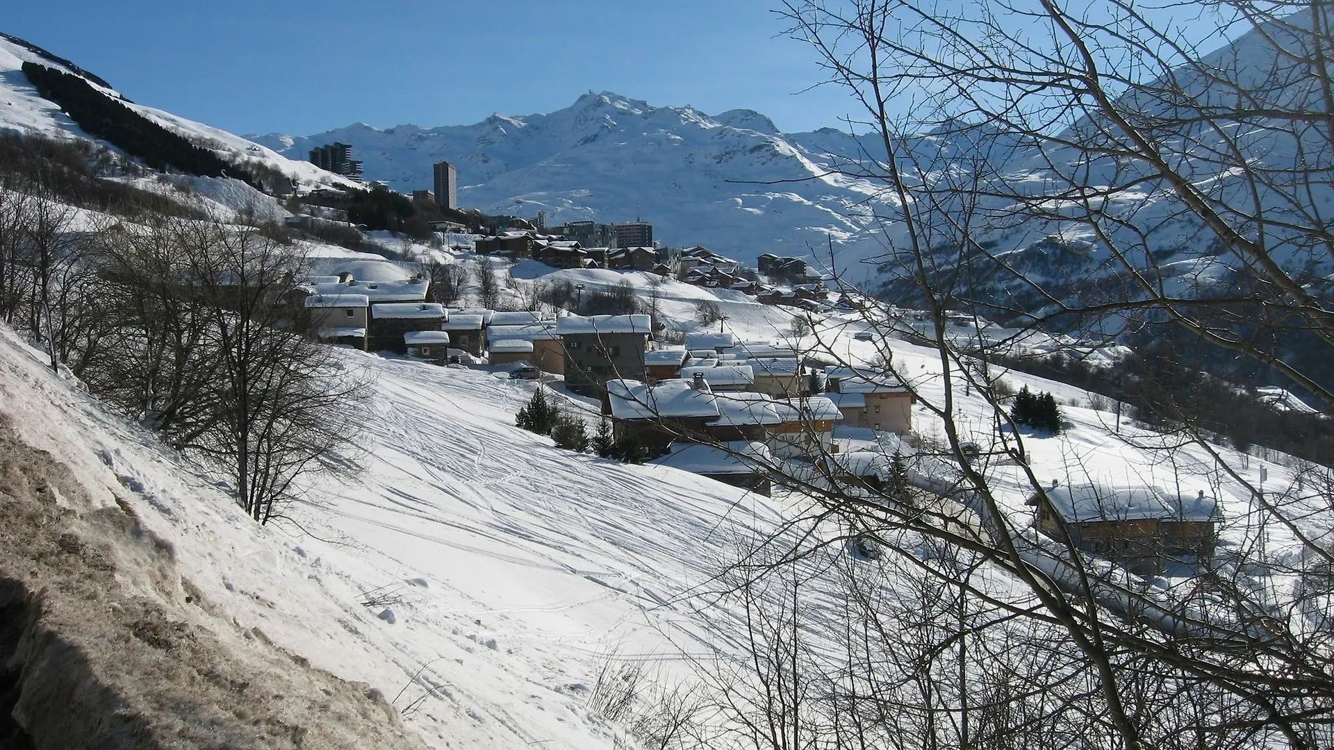 Chamois A Modern, 2-Bedroom Apartment In The Alps With Terrace Les Men Saint-Martin-de-Belleville